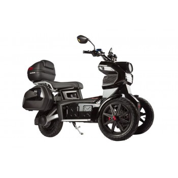 Электроскутер ITank Sk Pro 1500W 60V32Ah Black 2 Аккумулятора 60V26Ah Trike