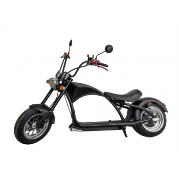 Электроскутер Citycoco Harley Chopper 2000W, 60В 20Ah Черный