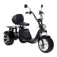 Электроскутер CityCoco SKYBOARD Trike BR80 Черный