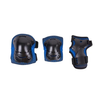 Набор защиты Tech Team Safe Fit Teens 1.0 Blue (Синий) Размер XL