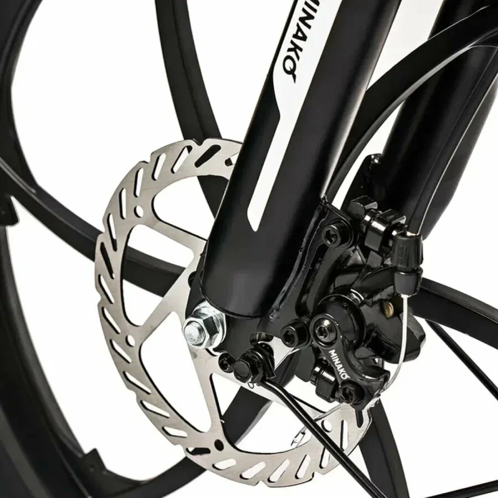 Электровелосипед Minako F7 оранжевый 9